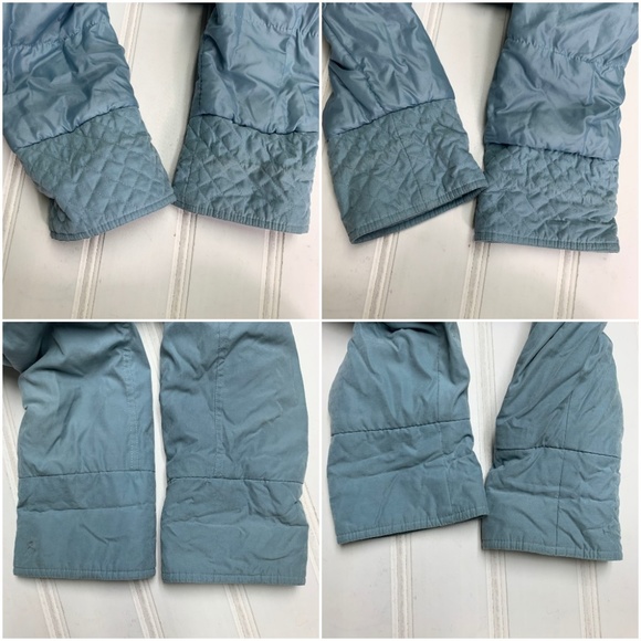 Lane Bryant Blue Winter Coat Parka Jacket Faux Fur - Picture 6 of 8